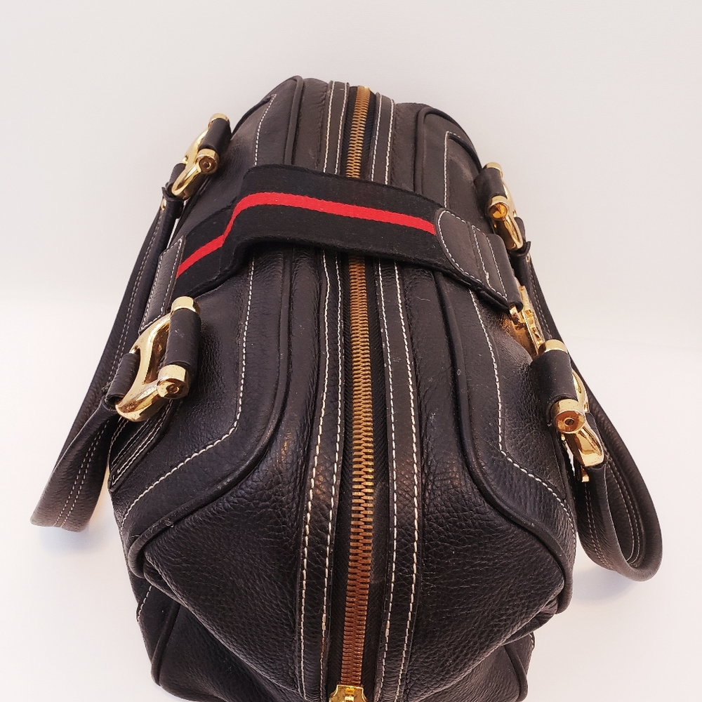 Gucci Aviation Leather Handbag - Picture 4 of 16